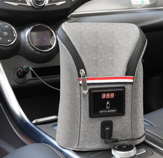 Calentador de biberones USB para coche, portátil, para viaje, para leche materna
