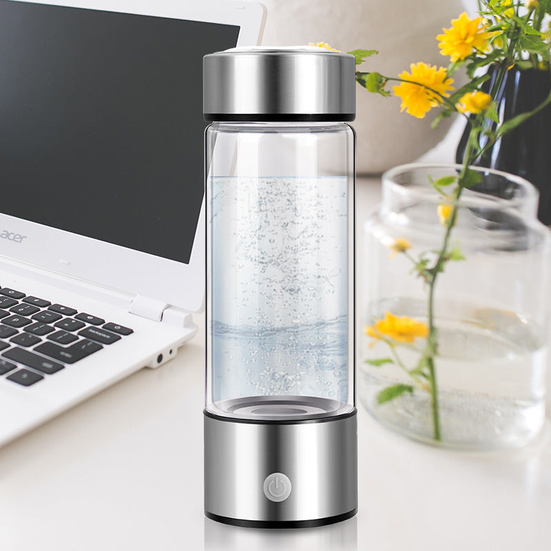Botellas de agua de hidrógeno, generador eléctrico de agua rica en hidrógeno, botella, nueva tecnología, recargable, portátil, antioxidante.