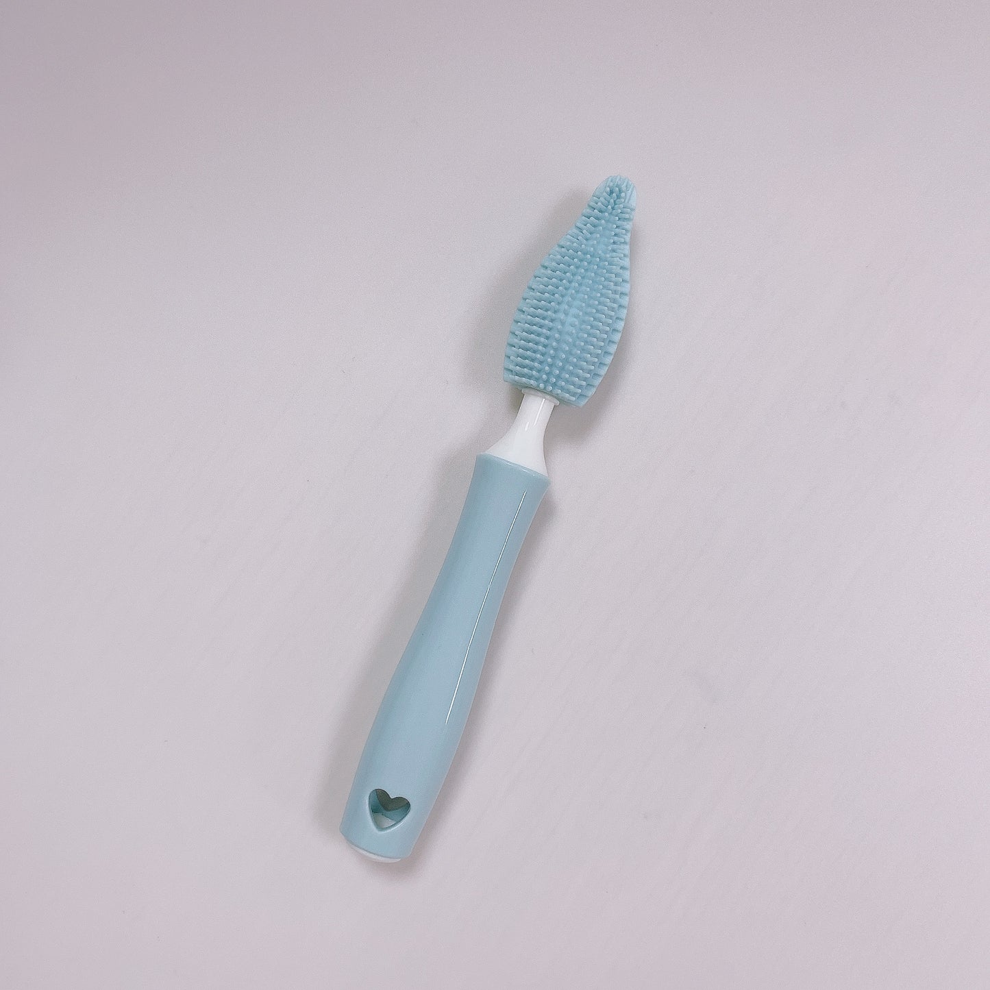 Cepillo de silicona para biberones de bebé, cepillo de paja para fregar, cepillo de limpieza para biberones de bebé