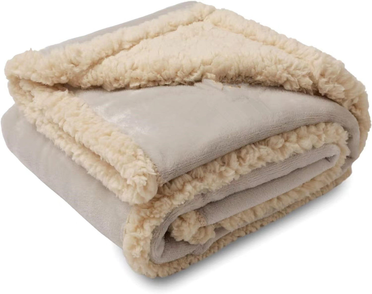 Double-sided Pet Waterproof Blanket Soft Thickened Flannel Velveteen Sherpa Blankets For Cats And Dogs Breathable And Anti-grip